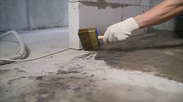 SJ Waterproofing Pros Basement Waterproofing coverage map for Highland, IL and surrounding area